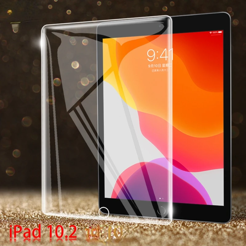 

Закаленное стекло 9H для IPad 10,2 дюйма, защита экрана планшета iPad 9 поколения, Защитная пленка для ipad 9 без пузырьков