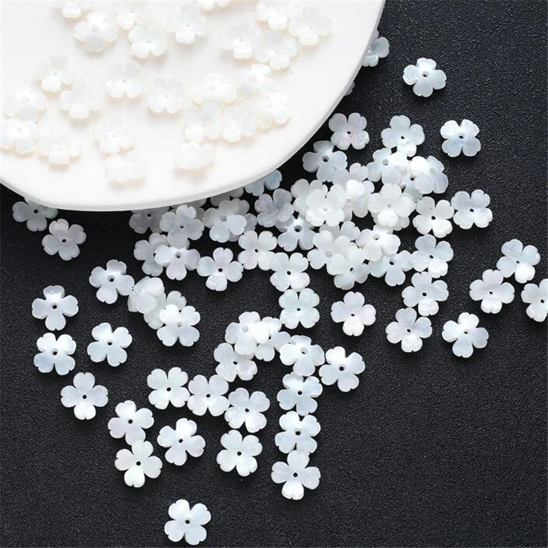 20Pcs/Lot Acetic Acid 3D Flower Beads Torus 14MM Petals Spacer Beads Charm Connectors Diy Hair Jewelry Making Resin Acessories