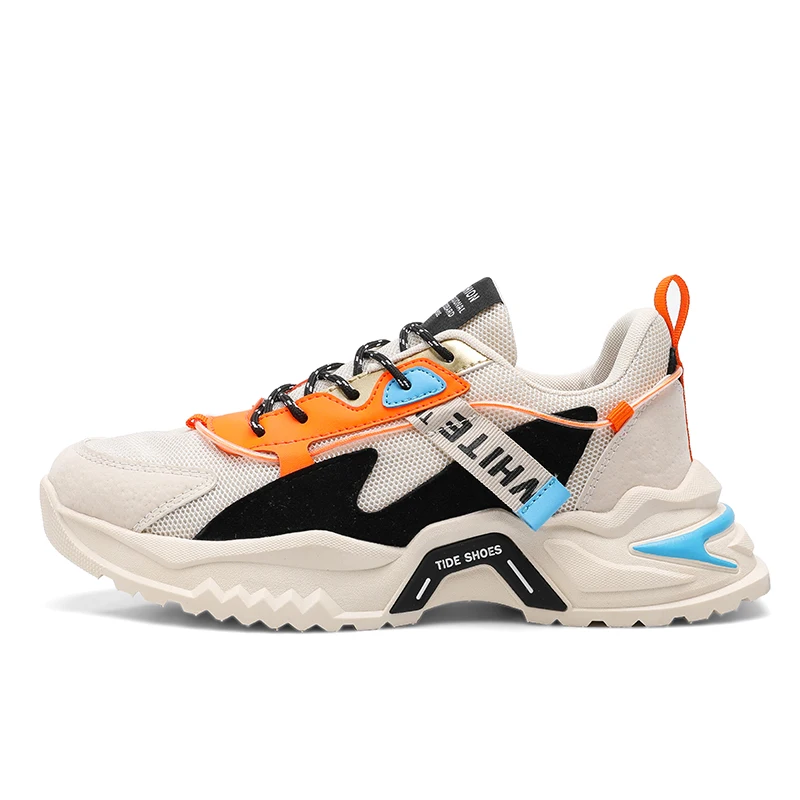 

2023 модная повседневная обувь, мужские сетчатые дышащие кроссовки, трендовые кроссовки, спортивная обувь