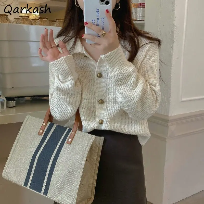 

Cardigan Women Loose Teens Young Fashion Lazy Style Tender Retro Preppy Girlish Streetwear Holiday Sweater Casual Knitted Kawaii