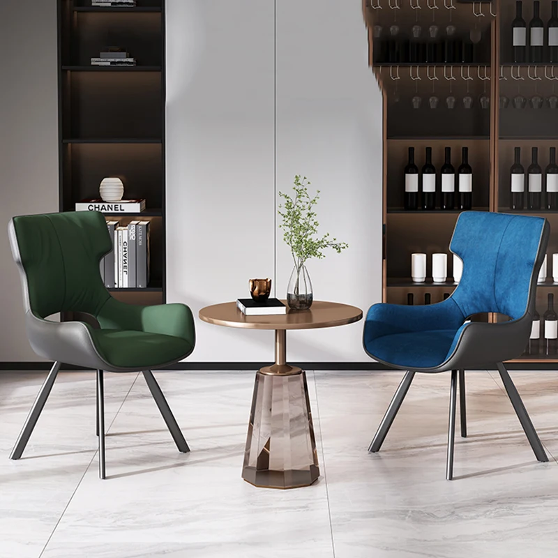 

Ожидание, 4 шт., обеденные стулья, современные обеденные стулья Luxuryer Master со спинкой, акцент, ожидание, спальня, Banqueta, мебель для кафе WW50DC