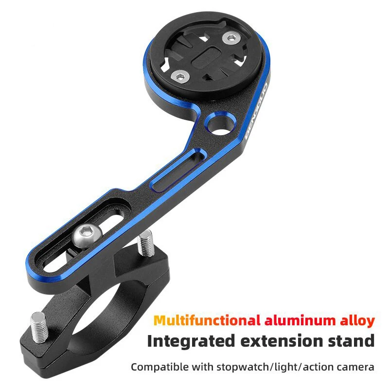 

Bicycle Yardstick Holder Telescopic Adjustable Bracket Riding Mountain Bike Aluminum Alloy Extension Frame Cycling Accessories