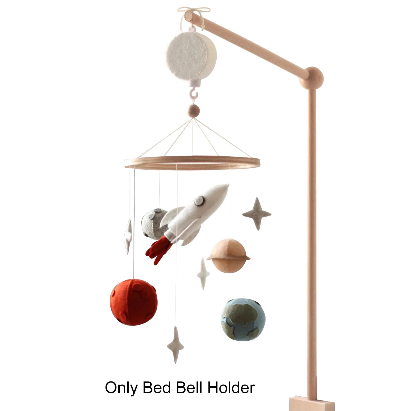 

Baby Crib DIY Mobile Bedroom Arm Bracket Stroller Accessories Bed Bell Holder Gift Musical Rack Funny Newborn Sleeping Clip