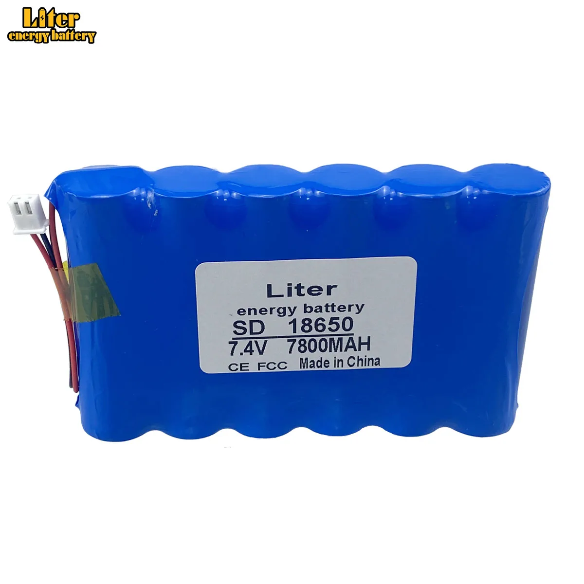 

7.4V 8.4V 7800mAh 3P2S Pack 18650 Battery 7.8Ah Rechargeable Battery For Bicycle Headlights/CCTV/Camera/Electric 5.0 4 Review