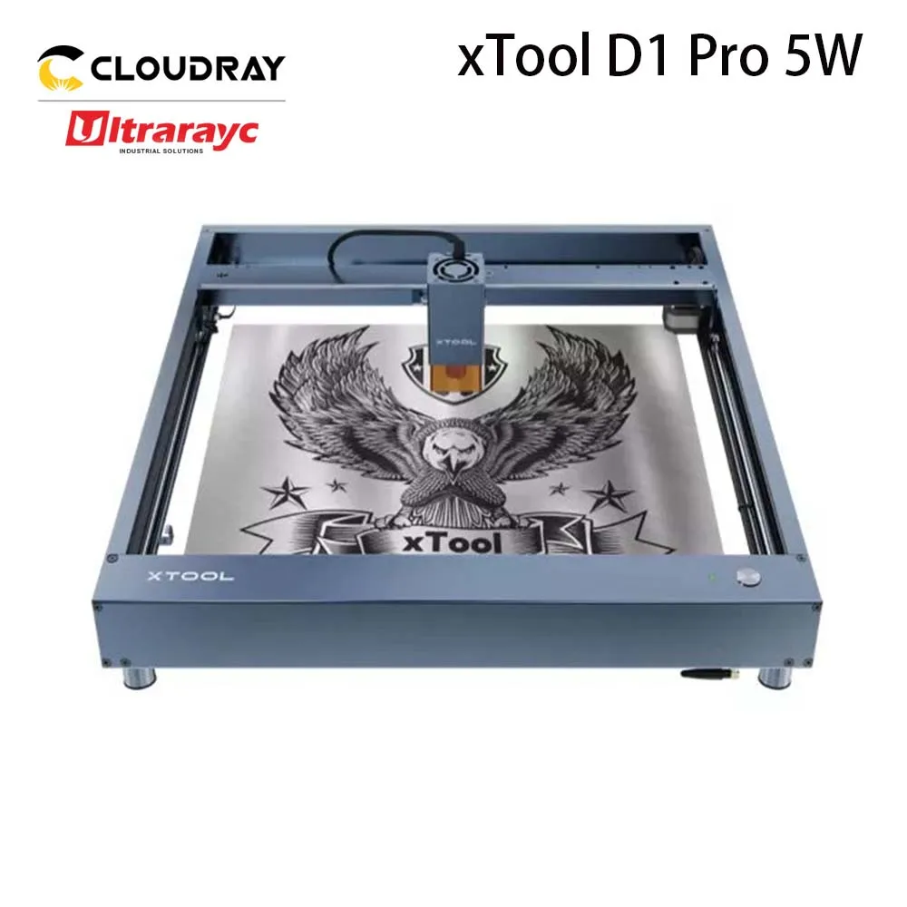 Ultrarayc xTool D1 Pro 5W DIY Laser Engraving & Cutting Machine Higher Accuracy Diode Mopa Laser Marking Machine