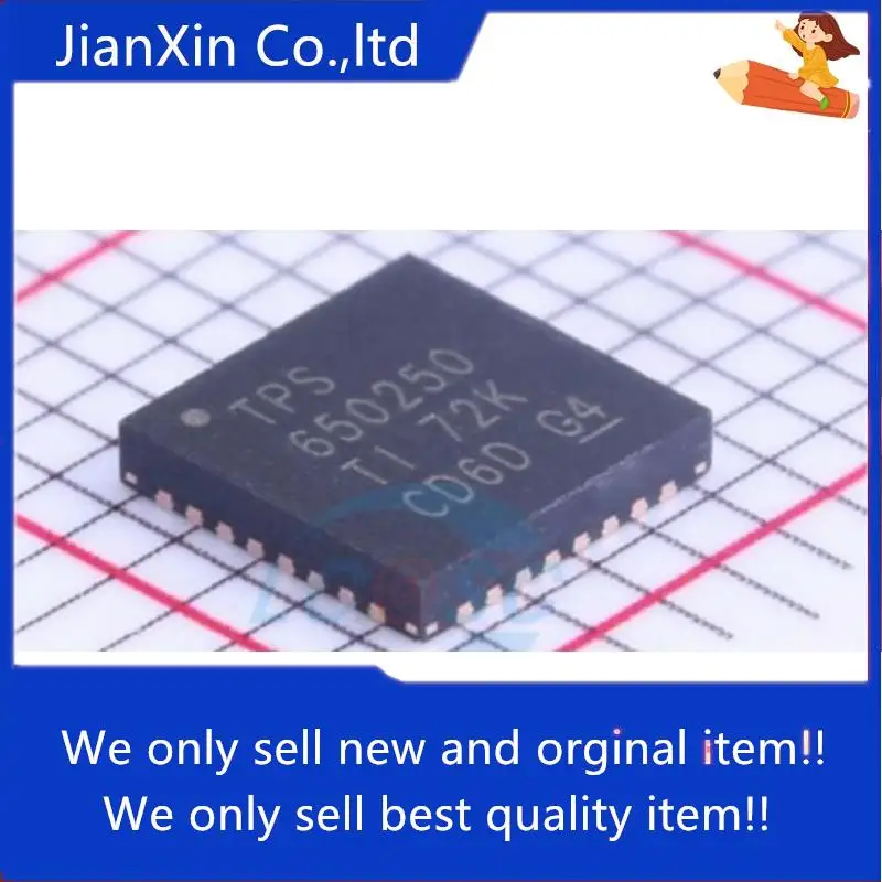 

10pcs 100% orginal new TPS650250RHBR 650250 Battery Power supply voltage 2.5V~6V QFN32
