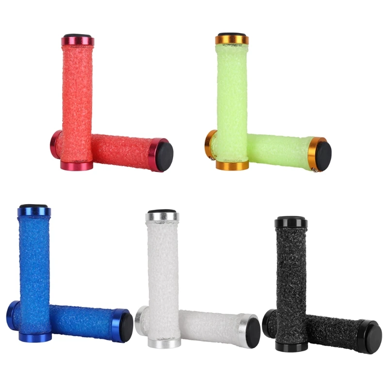Dirt-Bike Scootor MTB  Hand Grips-Rubber Handle Bar Thrusters Grip 1 Pair