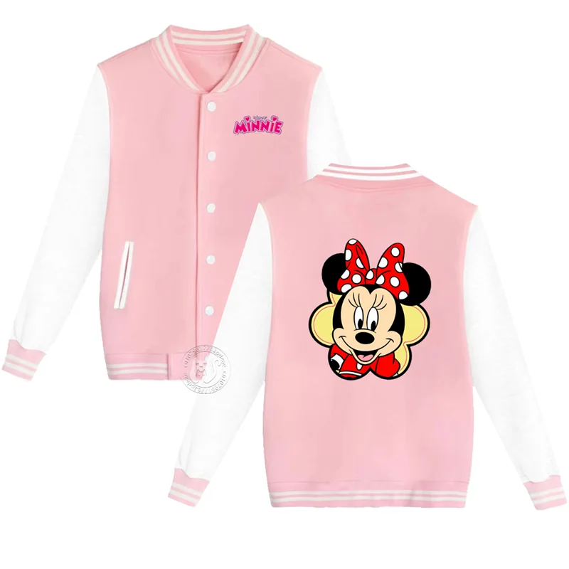 Детское осенне-зимнее пальто с принтом Микки Мауса для мальчиков и девочек от 2 до
