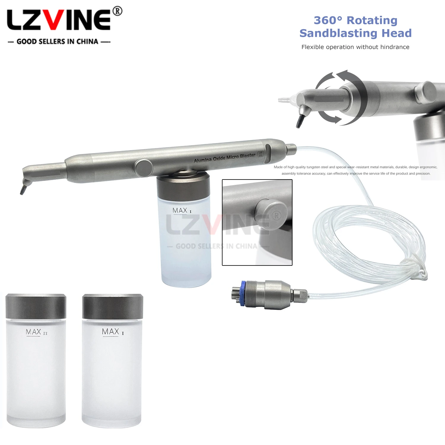 

Dental Aluminum Oxide Micro Blaster Interface M Sandblasting Machine And Dental Cleaning Machine Dentistry