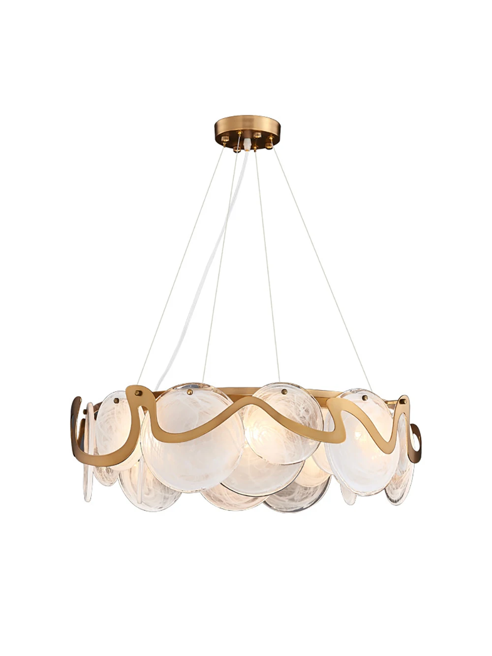 

Pendant Light Simple Creative Dimmable E14 LED Ceiling Hanging Chandelier Suspend Indoor Home Lighting Fixture for Dinning Table