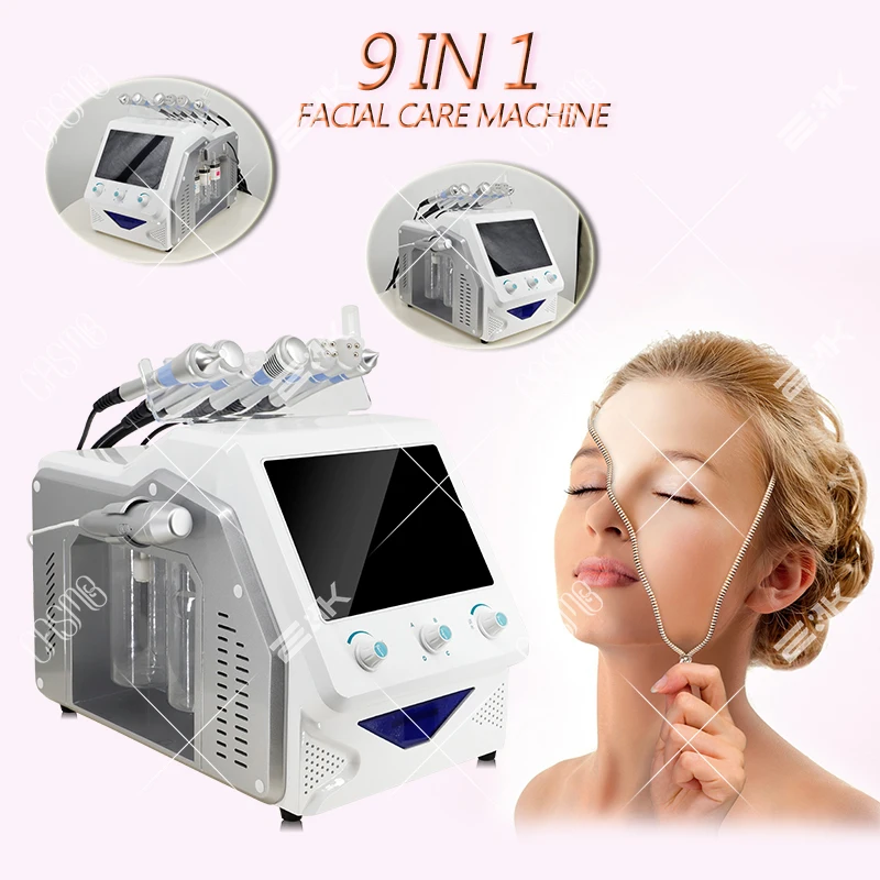 

Hydro Facia Machine Hydrogen Oxygen Bubble Facial Beauty H2O2 Hydro Dermabrasion Rejuvenation Tightening Skin Care Face Spa