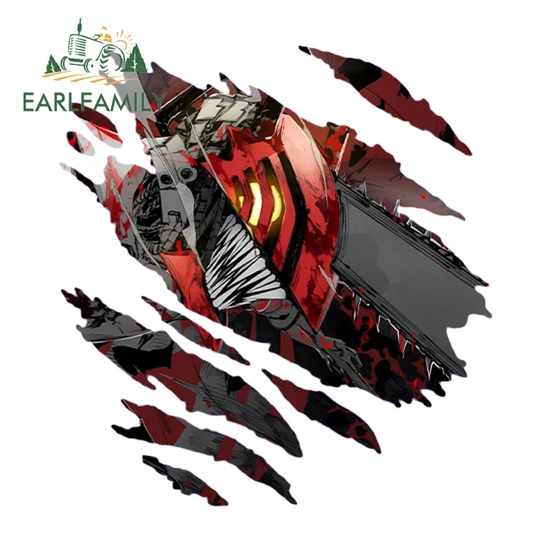 EARLFAMILY 13 см x аниме Веселая наклейка на автомобиль водонепроницаемая