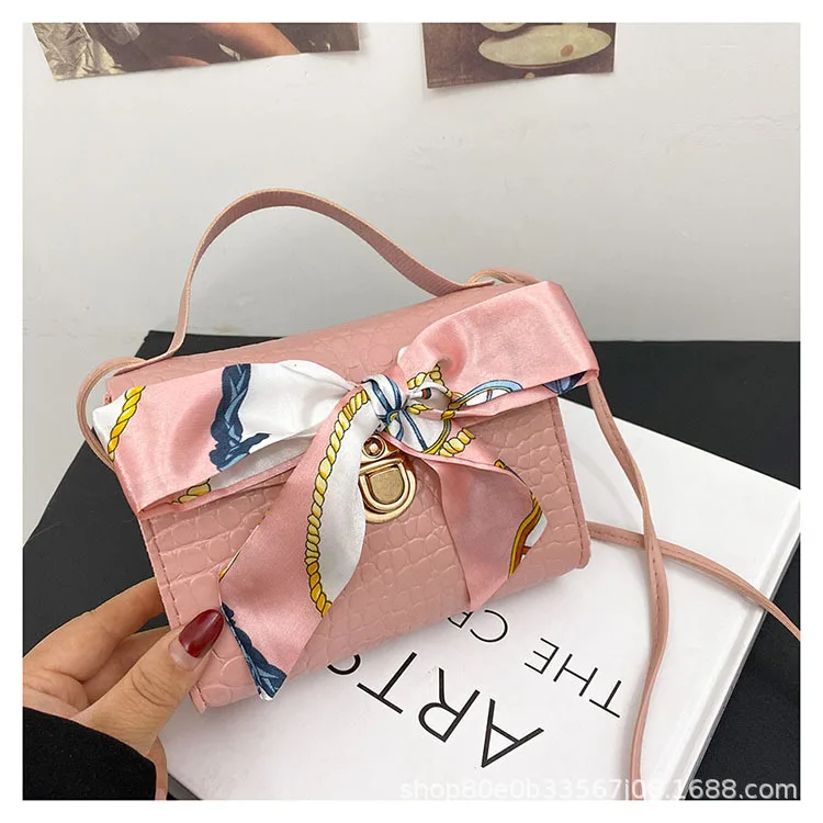 Women's silk scarf handbag ladies handbags2023 Southeast Asia foreign trade small bag small square bag women