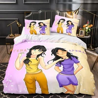 hot aphmau bedding set twin full queen king size game aphmau bed set children kid bedroom duvet cover sets 004