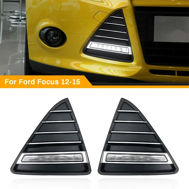 

Супер яркий 6000K Φ дневной свет для Ford Focus 3rd с Φ 2 шт./комплект 6 Φ DRL форма