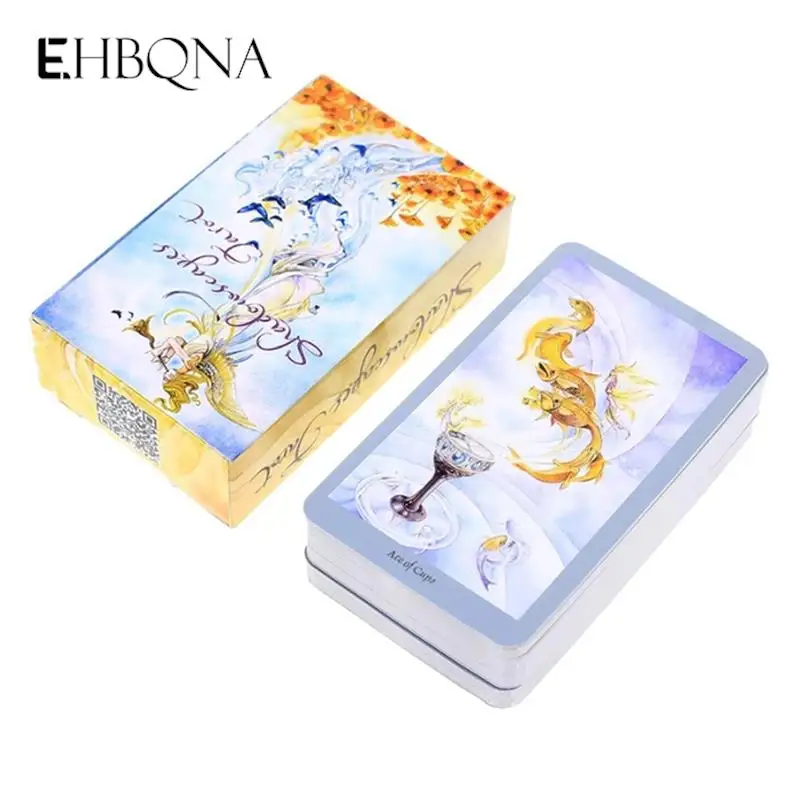 

78 Pcs Board Game New Mystic English Shadowscapes Tarot Cards For Beginners Deck Divination High Quality Tarot Cards Deck