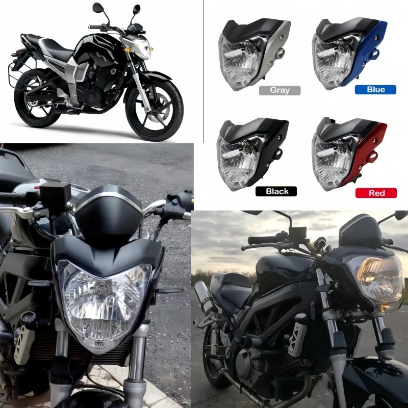 Передняя фара sclmoto-FZ16 FZ 16 для мотоцикла Головной фонарь в сборе кронштейн лампы