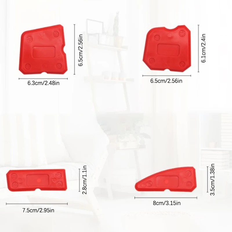 4 шт. силиконовый герметик для окон и дверей шпатель герметика скребок инструмент