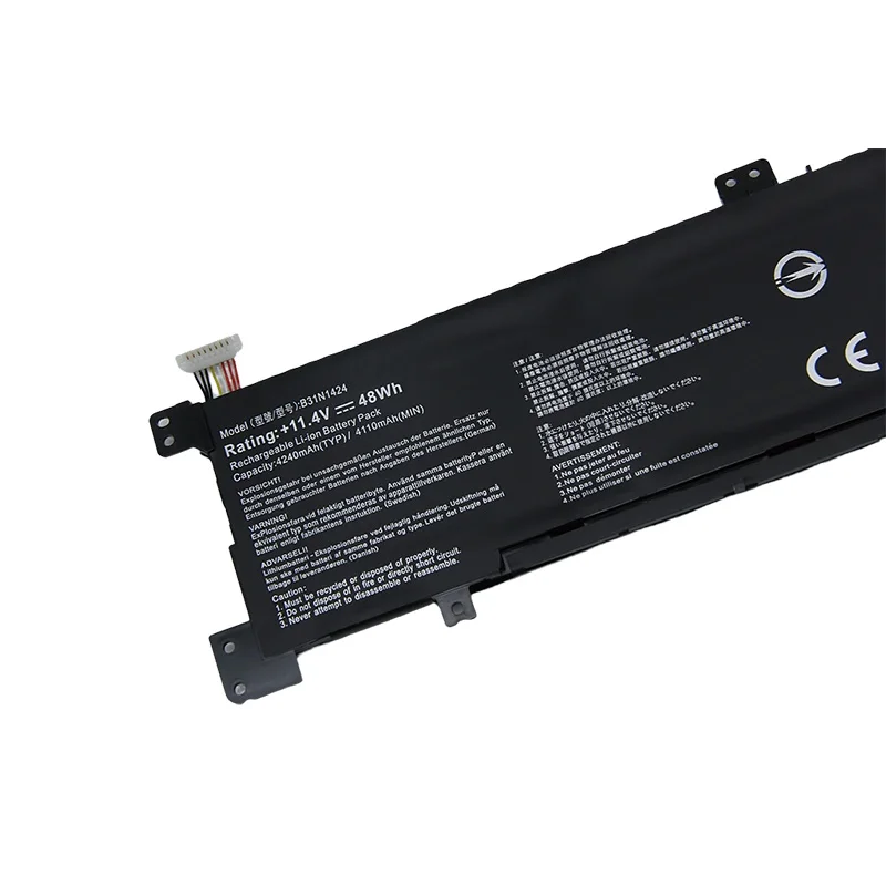 Новый высококачественный аккумулятор для ноутбука B31N1424 ASUS K401L A400U A401L K401K401LB K401U