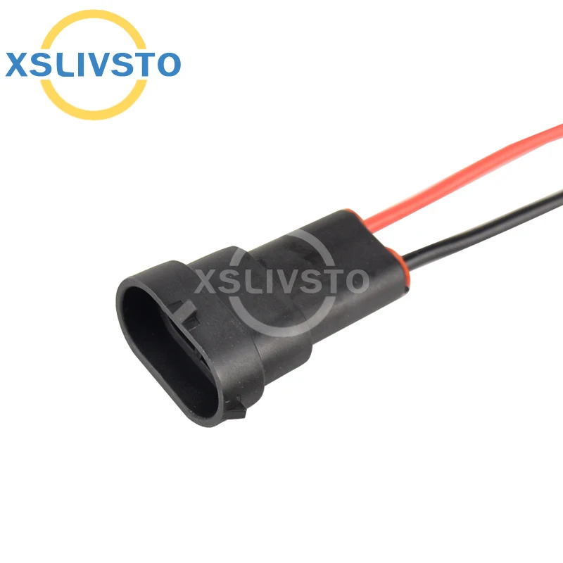 

1 компл., 2-контактный разъем для автомобильного провода, штекер, гнездо для HID фонарей, детской лампы 12124819 12124817