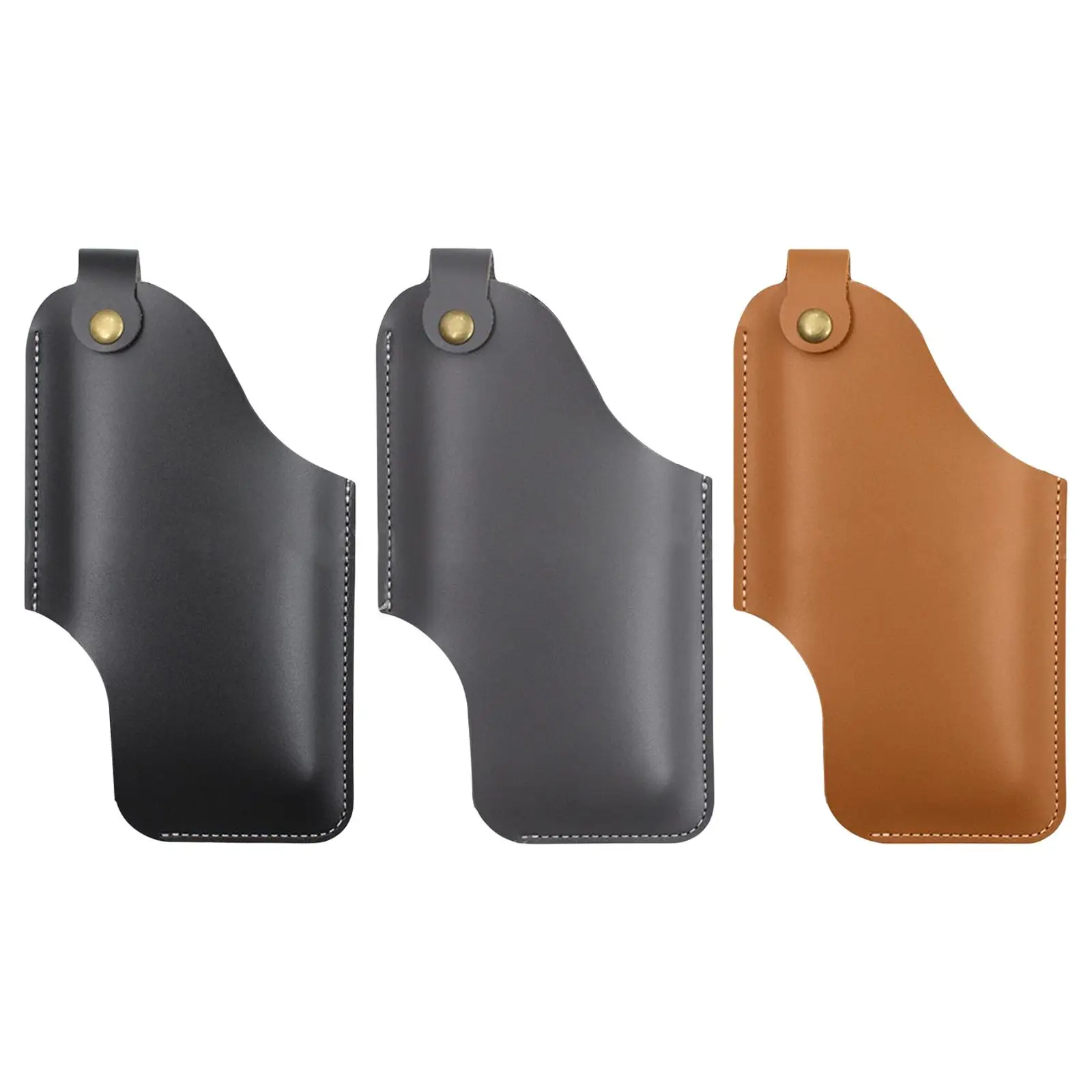 

Vintage Leather Waist Bag Cellphone Loop Holster Mens Belt Bag Phone Pouch Phone Case