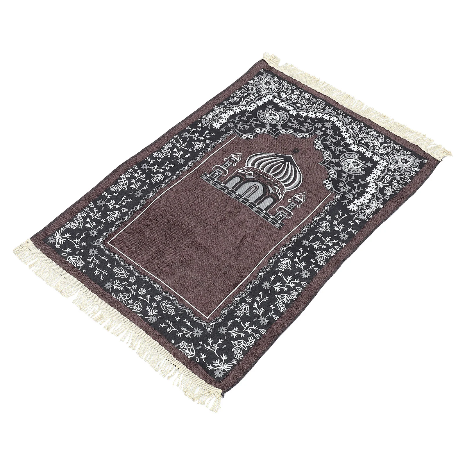 

Delicate Carpet Islamic Rug Polyester Praying Rug for Praying Worship Eid