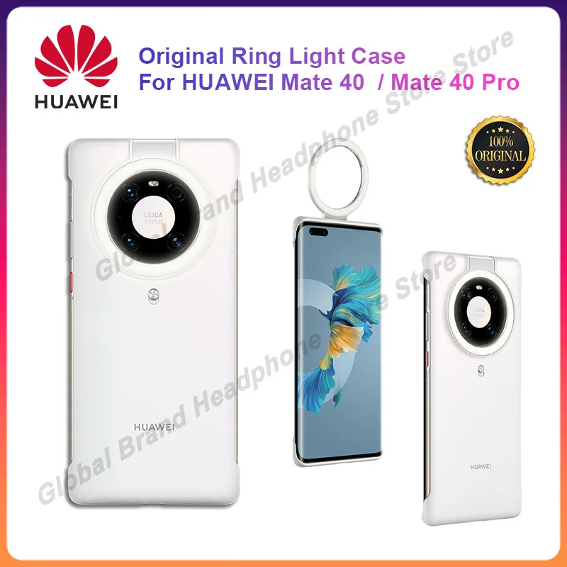 

Оригинальный кольцевой светильник Huawei Mate 40/40 Pro, беспроводной источник питания, тонкий дизайн 54, яркий, точно расположенный, регулируемый св...