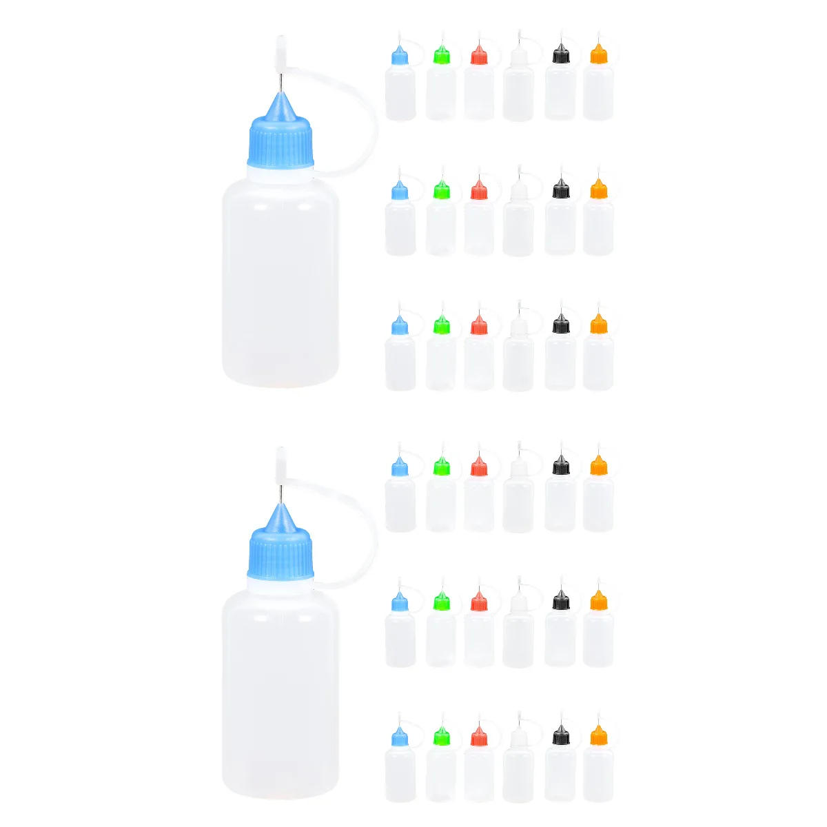 

36 pcs Needle Tip Glue Applicator Bottles Squeeze Bottle DIY Craft Glue Bottles