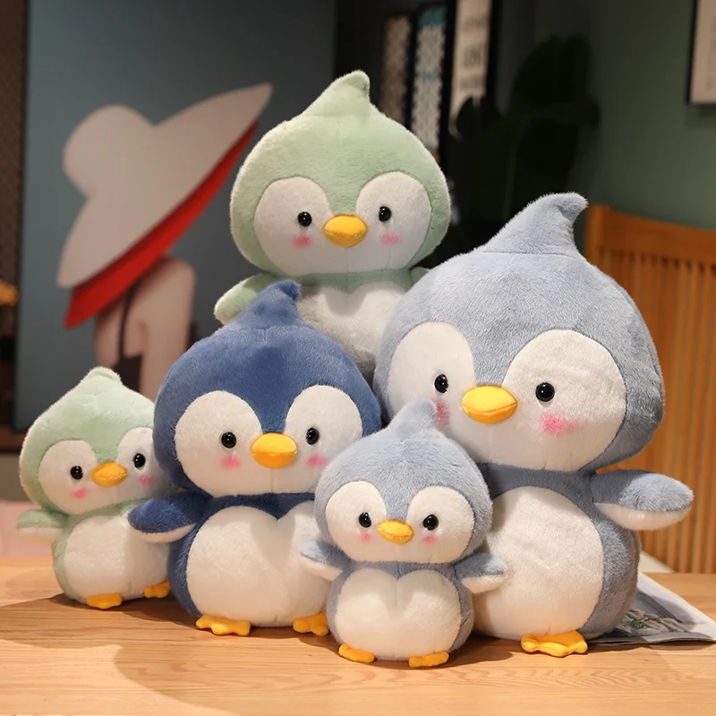 

25/35/45CM Cute Penguin Plush Toys Stuffed Cartoon Animal Doll Soft Baby Peluche Appease Pillow Kawaii Kids Xmas Gifts