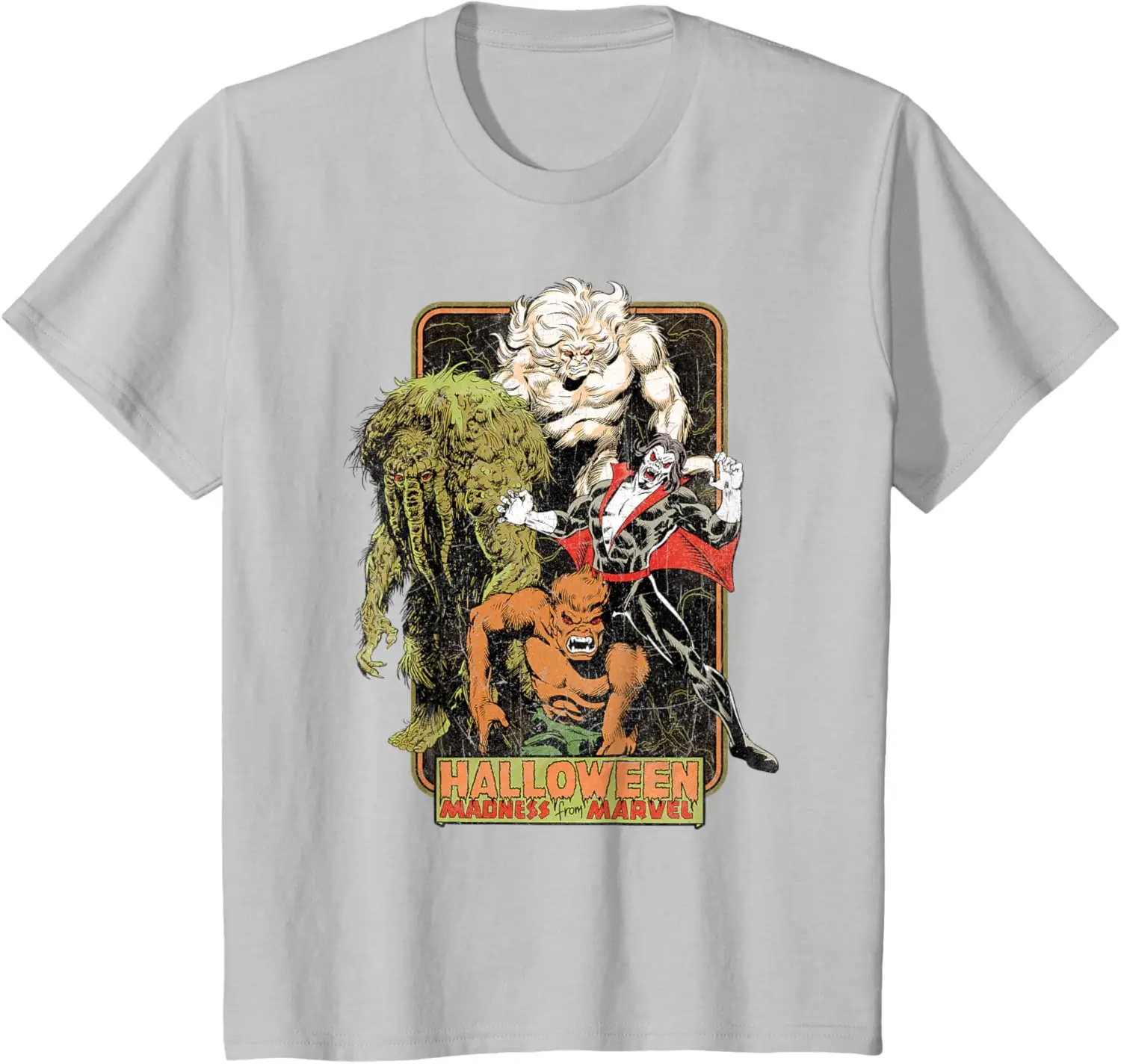 Футболка с надписью Marvel странные сказки