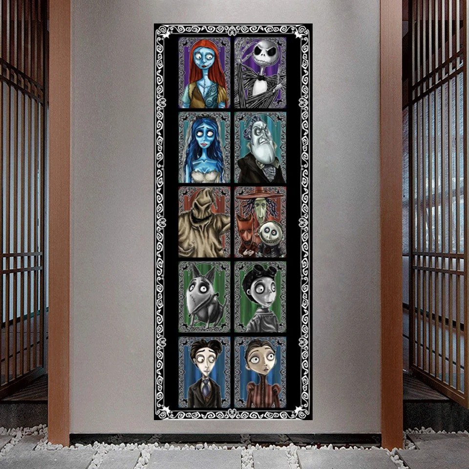 

Disney Zombie Character Puzzle Large Size Diamond Painting Nightmare Before Christmas Full Diamond Mosaic Vertical Home Decor