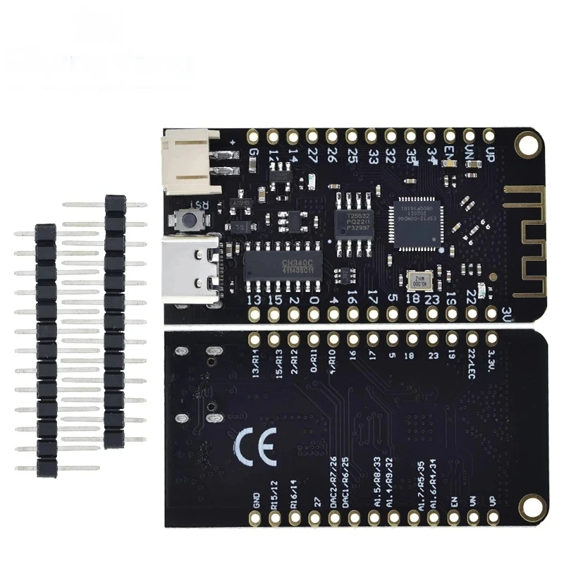 Фото ESP32 REV1 Lite MicroPython V1.0.0 Wifi Bluetooth Антенна TYPE-C интерфейс №2