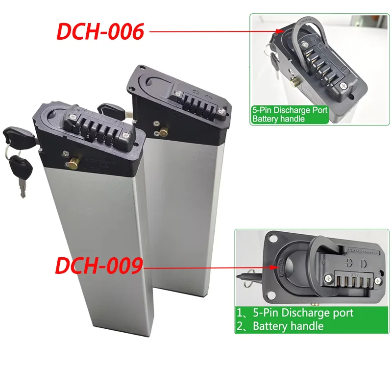 DCH006 48 В аккумулятор 52 36 10 Ач 15 20 25 электронный велосипед 18650 литий-ионный для