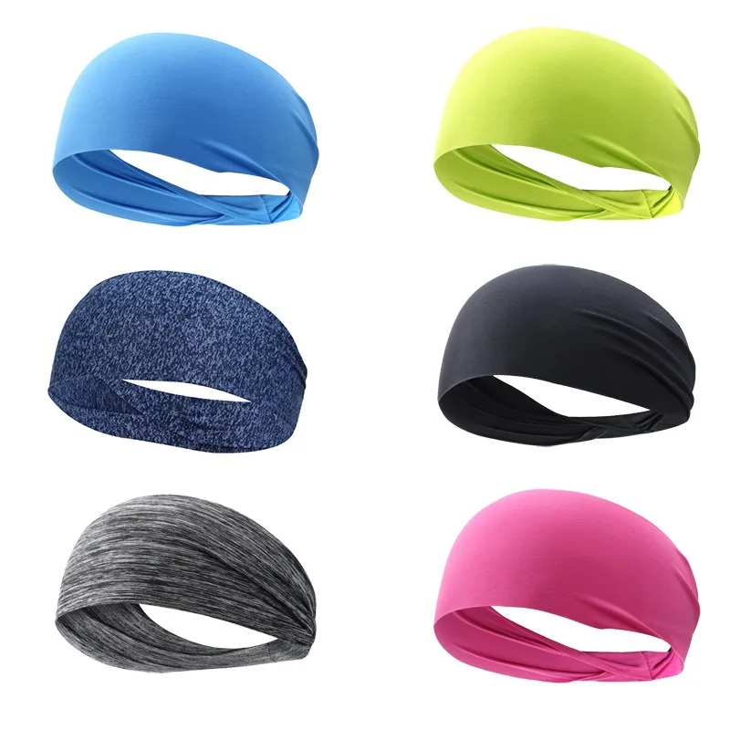

1Pc Ultra-Thin Sports Sweatband Breathable Sweat Absorbent Headband Elastic Sweat Hair Band Soft Outdoor Sport Yoga Headband
