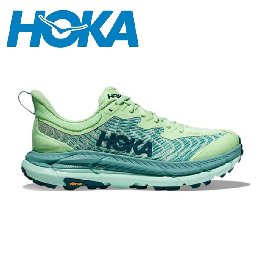 

HOKA New Sport Running Shoes Mafate Speed 4 Breathable Anti Slip Cushioning Road Shoes Men Training Lifestyle Outdoor Sneakers