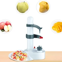 electric pota peelers automatic rotating apple peeler potato peeling machine automatic fruits vegetables cutter kitchen peelin