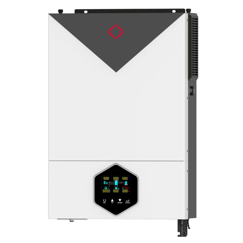 

6.2KW Hybrid Inverter On/Off-Grid Solar 48VDC MPPT 120A Solar Charger Max PV Power 6500W Input with WIFI communication