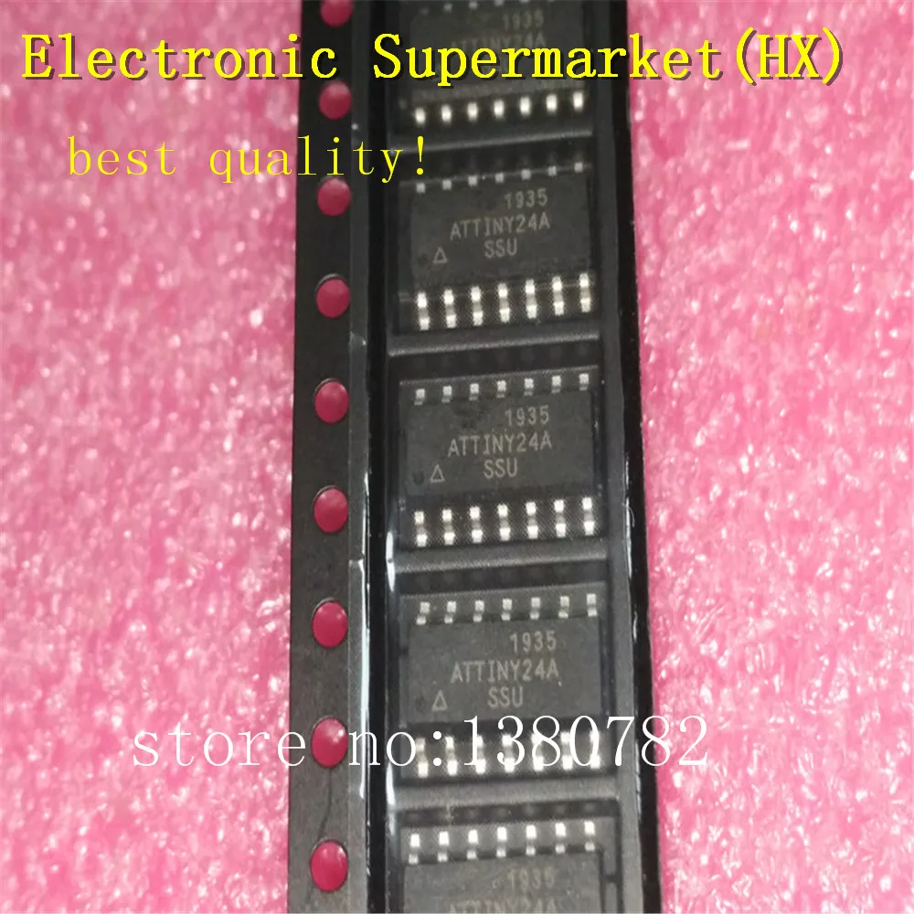 

100% Новый оригинальный 50 шт./лот ATTINY24A-SSU ATTINY24A SOP-14 IC в наличии!