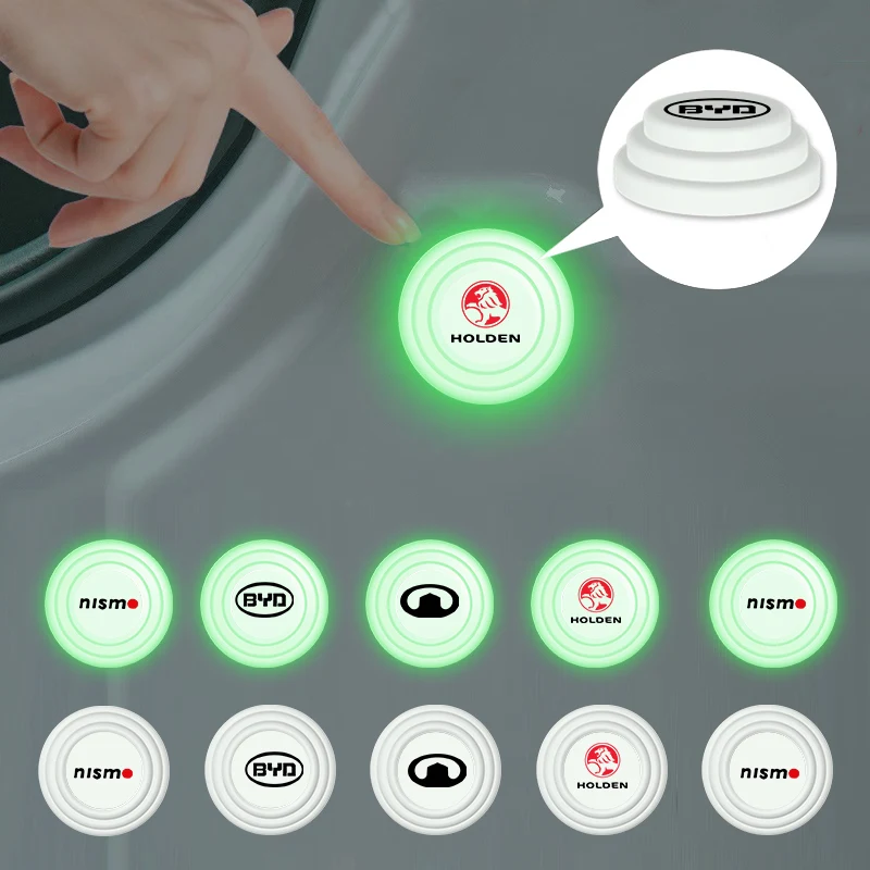 2/4 шт. амортизирующая подушка для автомобильной двери, наклейка для защиты от столкновений для Volkswagen VW CC T-ROC Golf 4 5 6 7 Sharan 7N Passat B5 B6 B7 Tiguan