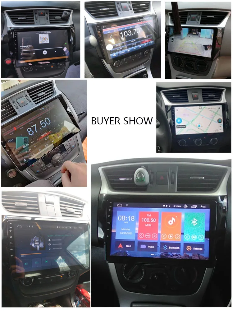 8-ядерный Android автомобильный радиоприемник Nissan Sylphy/Sentra 2012 + Carplay 4G Автомобильный