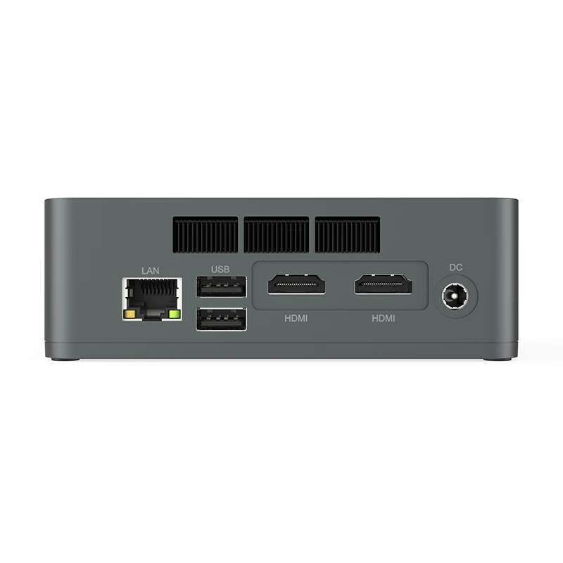 Beelink U55 Портативный прочный мини-ПК Win 10 Intel syteme Barebone WIFI Type C 128 ГБ 12 В для игр |