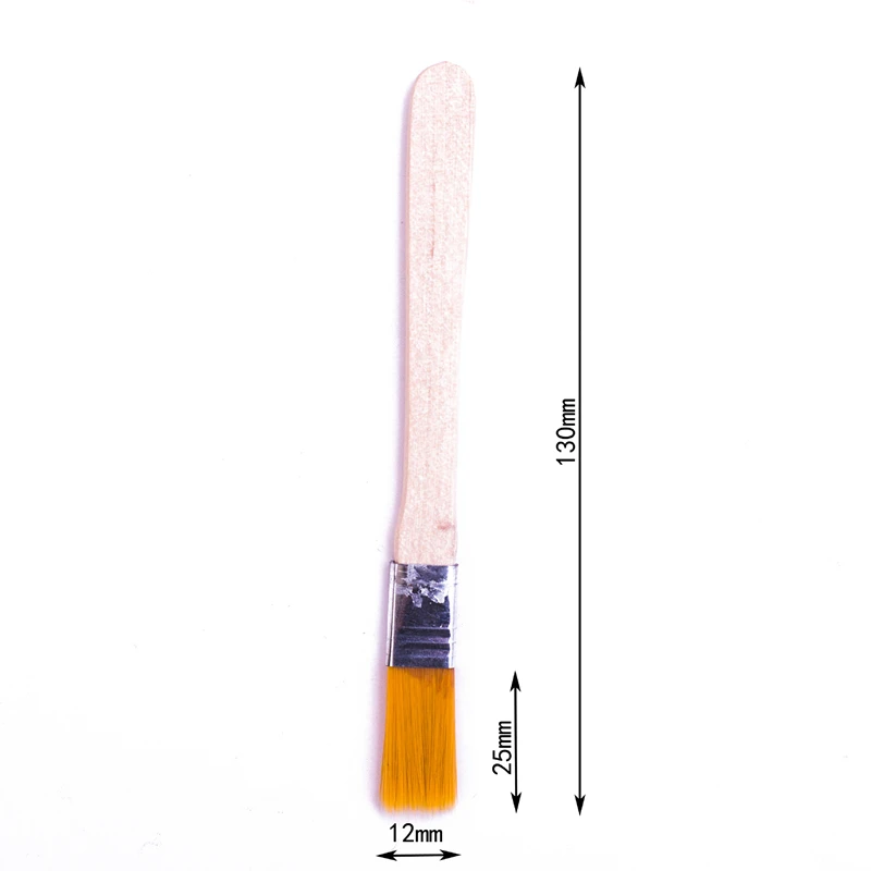 5Pcs/lots Soft Brush Hard Hair with Wooden Handle Repair Clean Tools Mobile Phone Computer Keyboard PCB BGA Solder Flux |