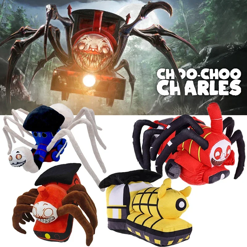 Choo-Choo Charles плюшевая игрушка игра ужасов Peluche фигурка паука животное мягкие куклы