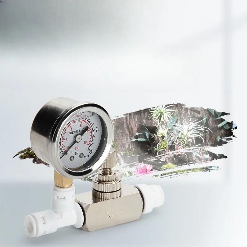 

Water Pressure Regulator Valve For Large Reptile Terrarium with Mist Feature