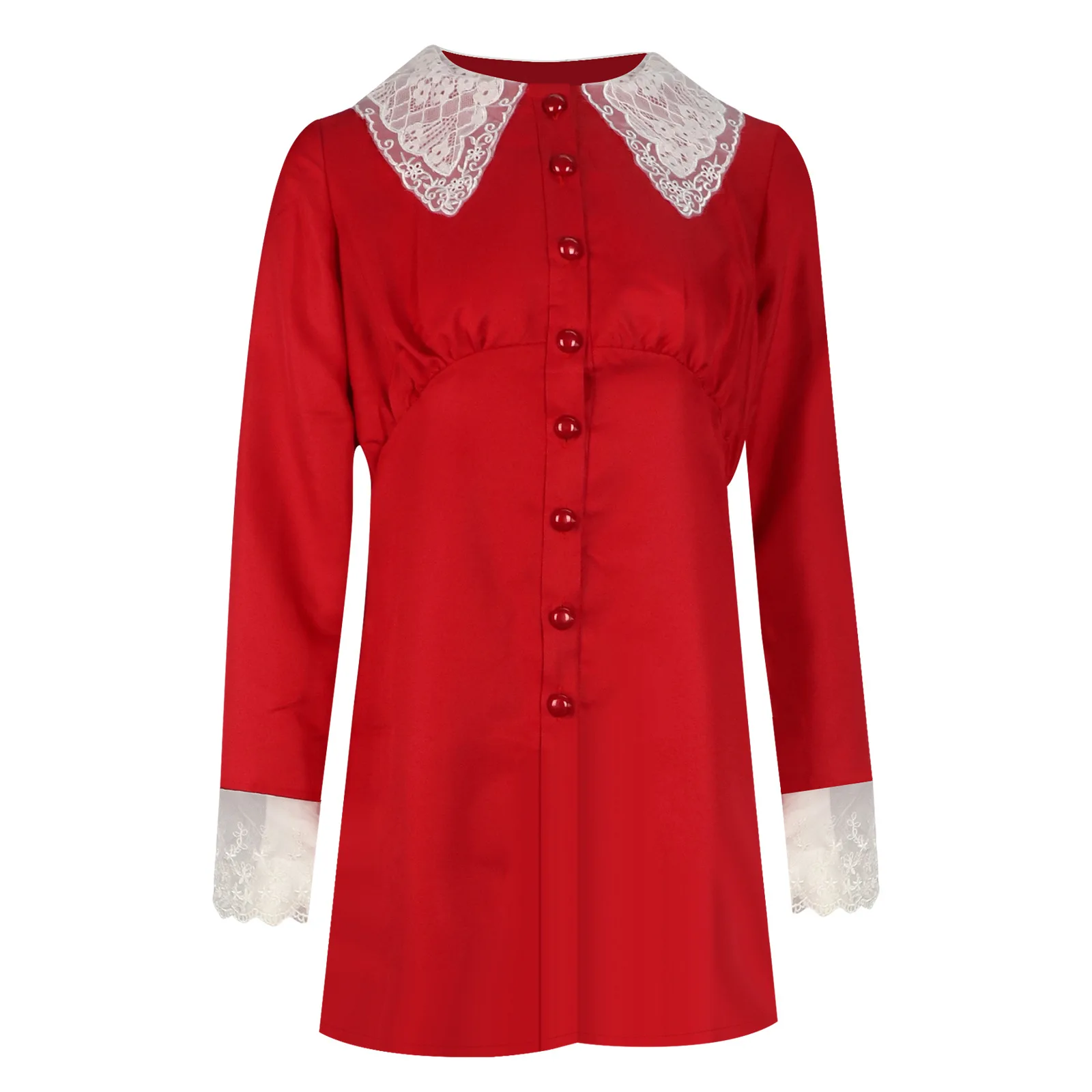 Аниме Сабрина Косплей Приключение Платье Костюм С Длинными Рукавами Красное