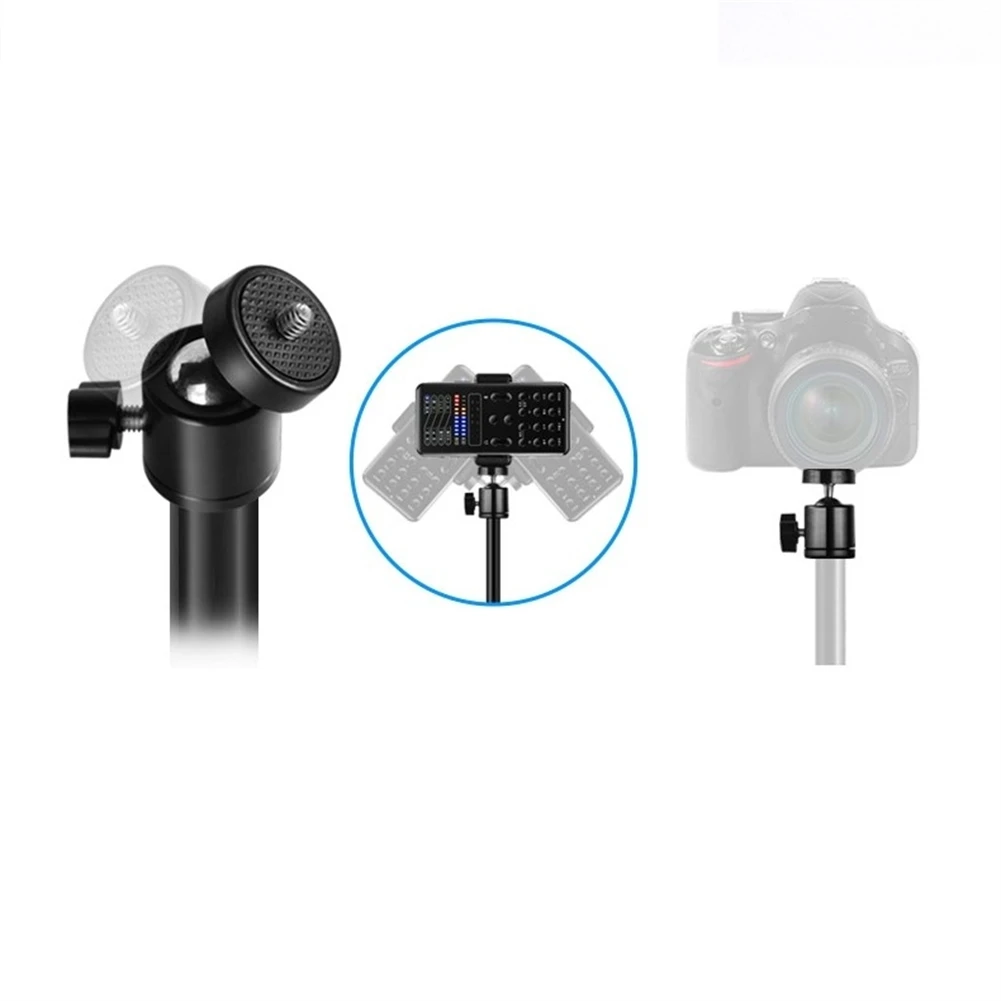 

Pro Audio Equipment Adapter Head Gimbal Musical Instruments Live Broadcast Bracket Metal Universal Gimbal 360° Adjust