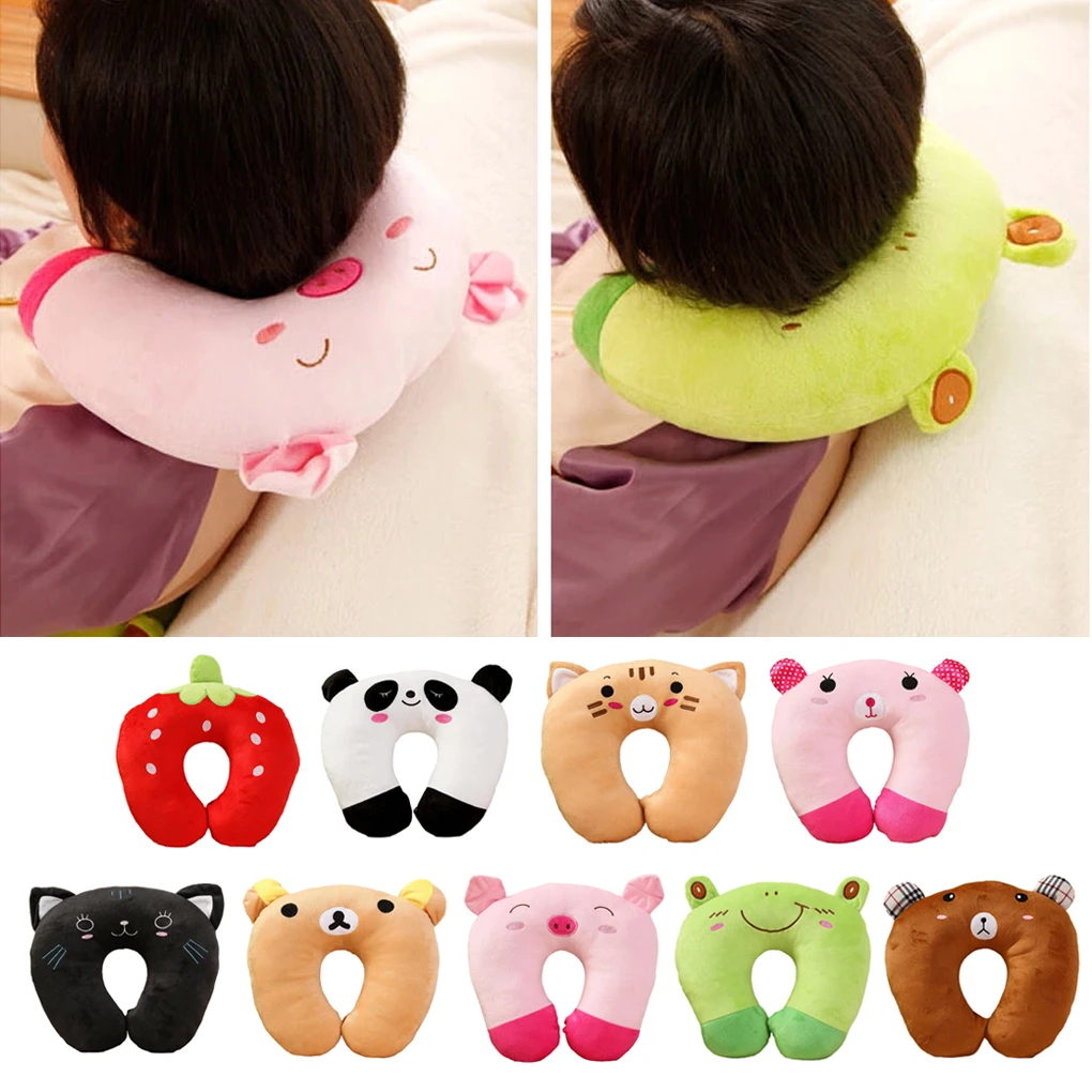 

Soft U-Shaped Pillows Easy To Carry And Resting While Traveling Wide Application Pillows For Travel tiger 26 30cm