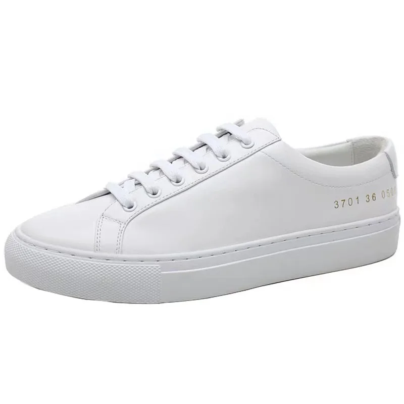 Small White Shoes 2023 New Spring Lace-Up Flat-Bottom Leisure Morning Running Soft-Soled Campus Students Single Shoes Women