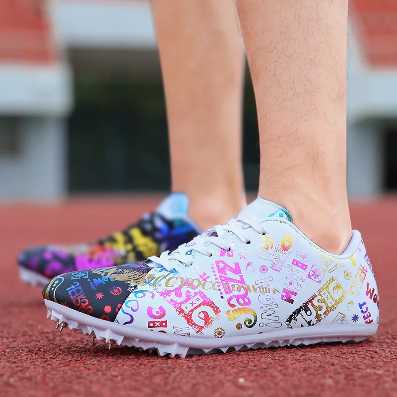Nail Track and Field Shoes Man and Women Professional Middle and Long Running Long Jump Sneakers for Student Competition Shoes