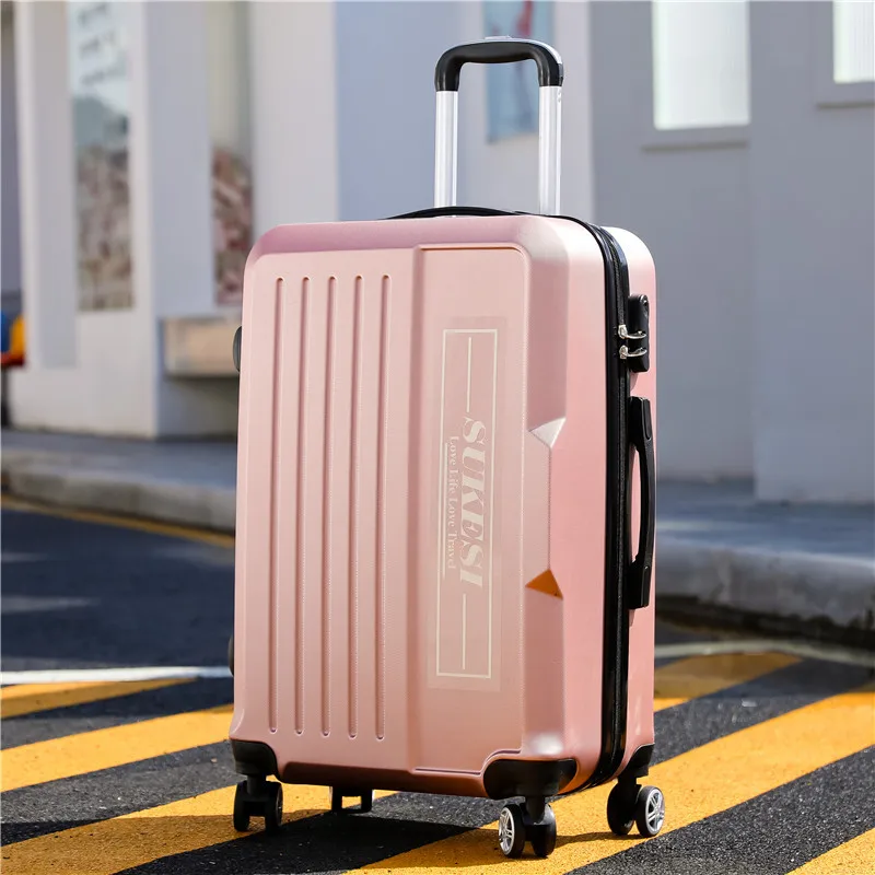 New Fashion 20 Inch Aluminum Frame Sturdy And Durable Suitcase, Large Capacity Universal Wheel Password Suitcase